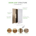 GO-B3 internal luxury house molded door 30x80 inch holly core bedroom doors arched mdf durable wooden doors porte